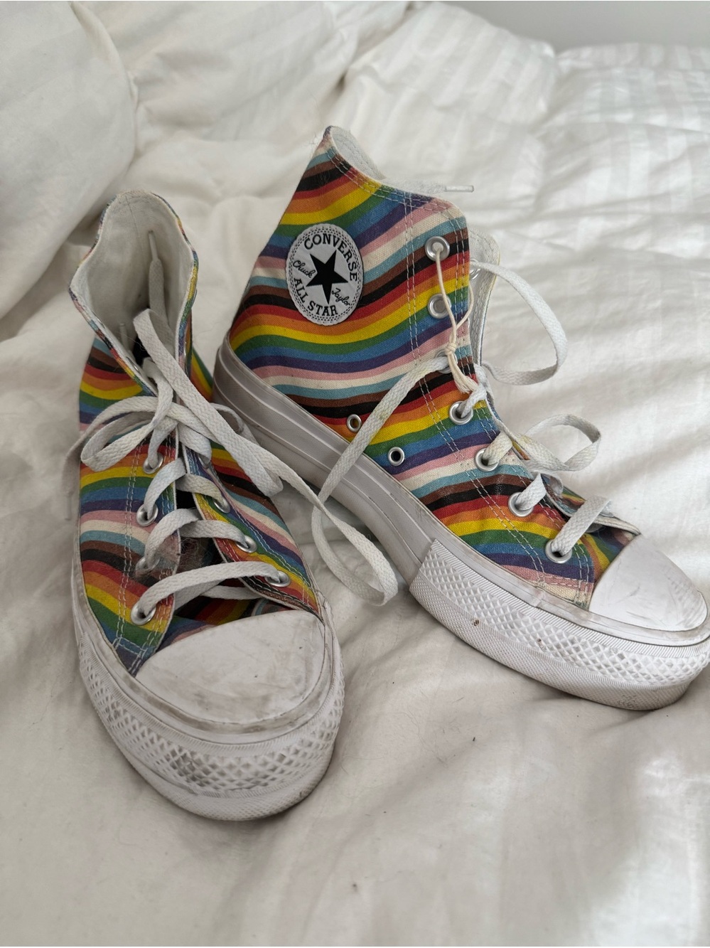 Converse High Top  Chuck Taylor Pride  size 10 women/8 men